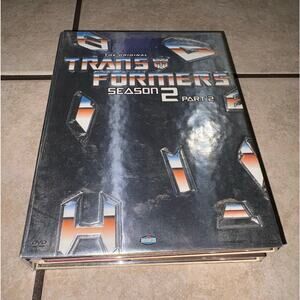 Transformers season 2 part 2 dvd 2003 4 disc set